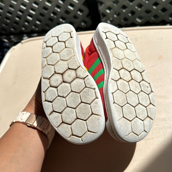 Limited edition multi color Superstar Lego Adidas slip-ons for boys - Picture 7 of 9